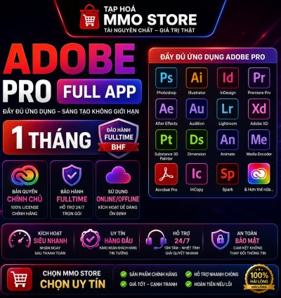 ADOBE PRO FULL APP 1 THÁNG BHF
