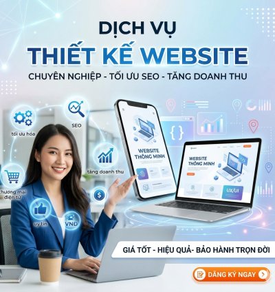 Thiết Kế Website Chuẩn SEO, Tối Ưu Tốc Độ – Công Nghệ Hiện Đại, Bảo Mật Vượt Trội