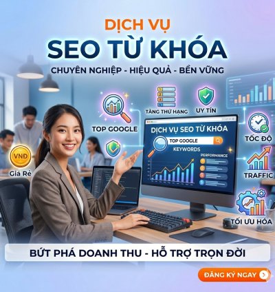 Dịch Vụ SEO Từ Khóa Chuyên Nghiệp – Đưa Website Lên Top 1 Google, Tăng Trưởng Bền Vững