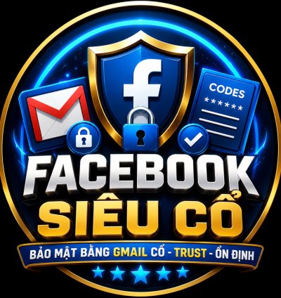 FACEBOOK RANDOM IP - SIÊU CỔ - XÁC THỰC BẰNG GMAIL CỔ